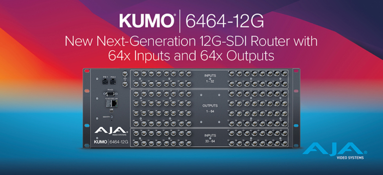 AJA_2025_NAB_Whats_New_Top_News_Main_KUMO_6464-12G_950x434_v2