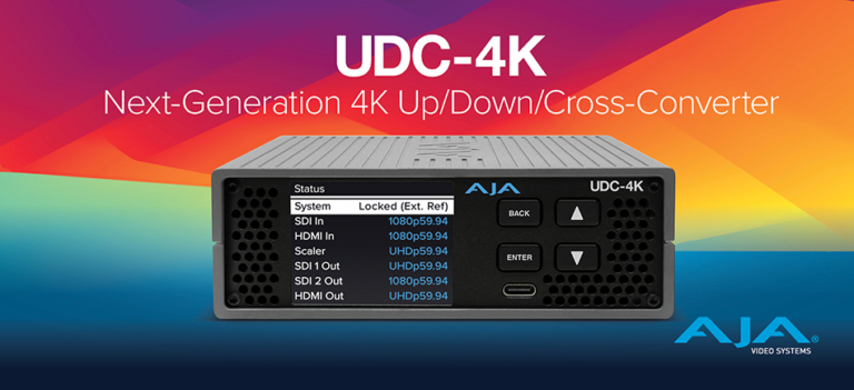 AJA_2025_IBC_Whats_New_UDC-4K_Main_Image_950x434_FIN_v2